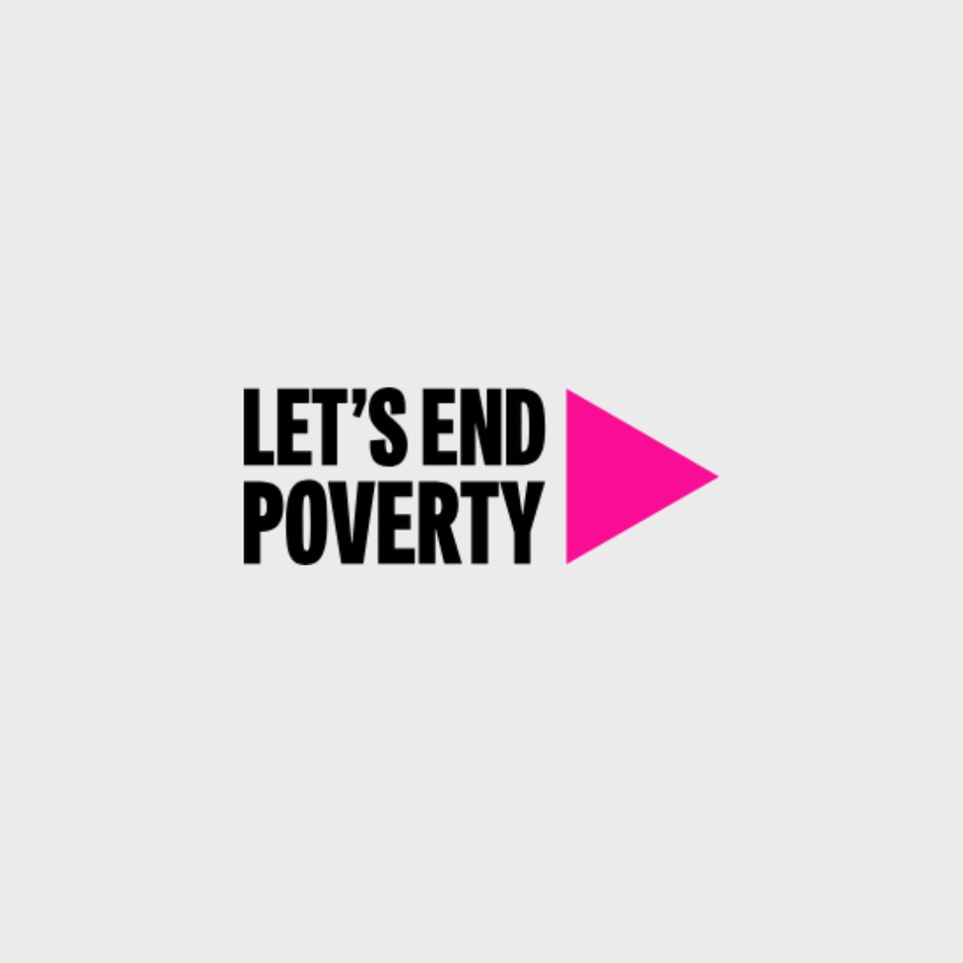 black text logo in bold, capital letters, across two lines, with a pink triangle on it's side to the right of the text- like a play button, against a light grey background